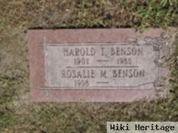 Harold T. Benson