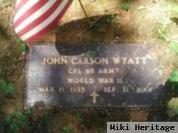 John Carson Wyatt