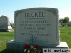 Clayton R Heckel