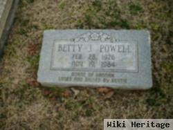 Betty J Powell