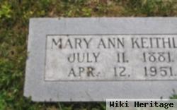 Mary Ann Ozbourn Keithly