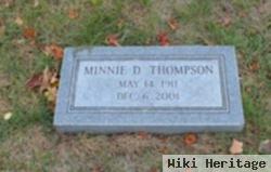 Minnie D Thompson