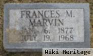 Frances M Marvin