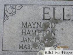 Maynard Hampton Elliott