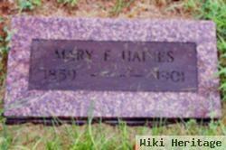 Mary Elizabeth "mollie" Cabe Haines