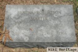 Bertha Robertson Martin