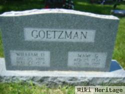 William D Goetzman