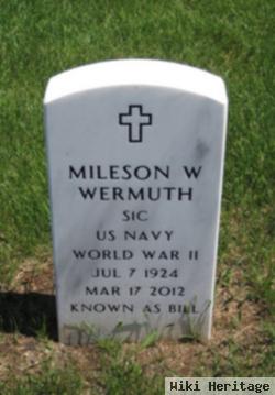 Mileson W "bill" Wermuth