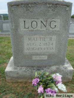 Mattie R Long