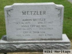 Aaron H Metzler