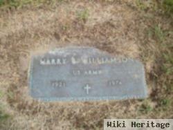 Harry Sherman Williamson