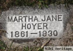 Martha Jane Mcdaniel Hoyer