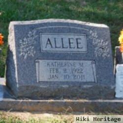 Katherine M Allee