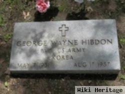 George Wayne "g W" Hibdon