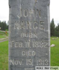 John Martin Benjamin Nance