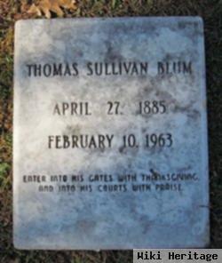 Thomas Sullivan Blum