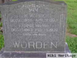 Hezekiah K "hez" Worden