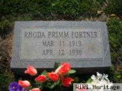 Rhoda Robinson Fortner