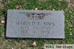 Harold E. Sims