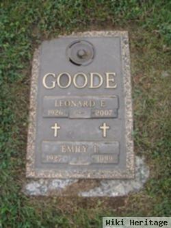 Leonard E. Goode