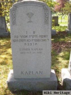 Esther Kaplan