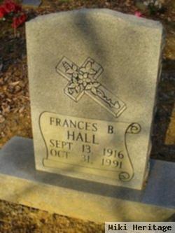 Frances B. Hall