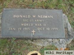 Donald W "jack" Neiman