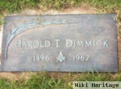 Harold T Dimmick