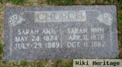 Sarah Ann Church