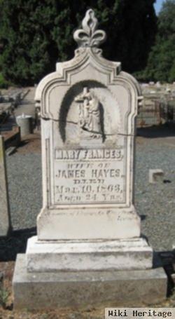 Mary Frances Hayes