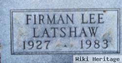 Firman Lee Latshaw