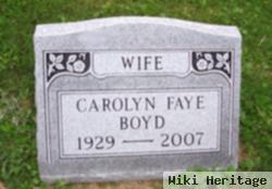 Carolyn Faye Boyd