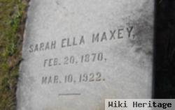 Sarah Ella Ward Maxey