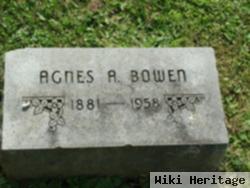 Agnes A Wells Bowen