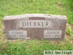 Caroline Matilda "carrie" Beeker Dierker