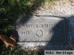 Mary A. Robertson