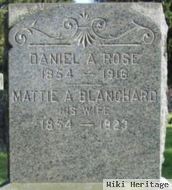 Mattie A. Blanchard Rose