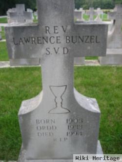 Rev Lawrence Bunzel