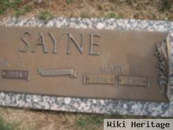 Mary E Sayne