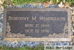 Dorothy M Henderson