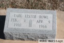 Earl Lester Rowe