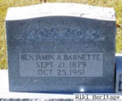 Benjamin Andrew Barnette