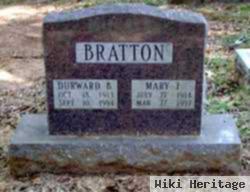 Mary F Bratton