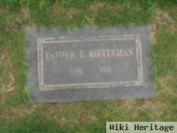 Esther T. Tenney Ritterman