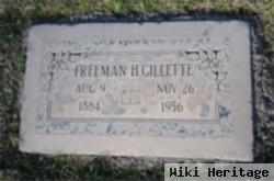 Freeman H Gillette