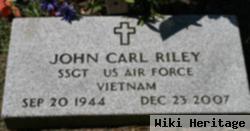 Sgt John Carl Riley