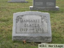 Margaret L Slater