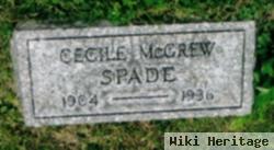 Cecile Gertude Mcgrew Spade