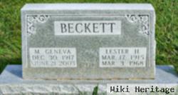 Lester Herbert Beckett