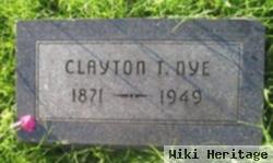 Clayton Thomas Nye